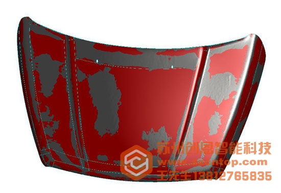 逆向建模案例-大型鈑金類產品